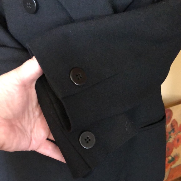 VTG 80’s LIZ CLAIBORNE size 6P DoubleBreast Classic Black DoubleBreasted USA - Picture 14 of 16